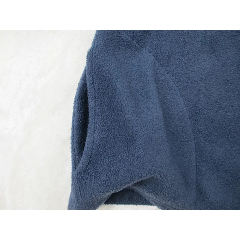 VINTAGE Olympics Sweater Mens 2XL XXL Blue Fleece Full Zip USA 90s*